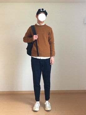 べーさんさん（メンズ・175cm）の秋コーディネート