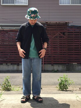 花柄ハット のメンズ人気ファッションコーディネート Wear