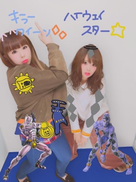 「キラークイーン」｜らぶたんさん（レディース・158cm）の冬コーディネート
