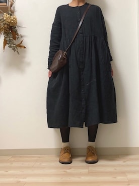 domi𓃰 さん（レディース・157cm）の冬コーディネート