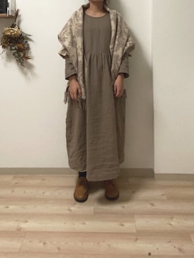 「nice claup」｜「アイテム（その他）」を使った、domi𓃰 さん（レディース・157cm）の冬コーディネート