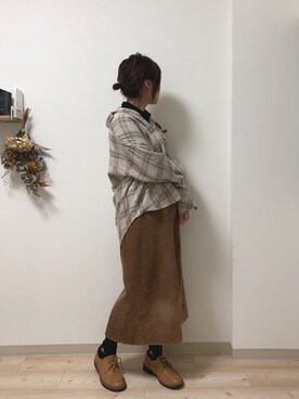 domi𓃰 さん（レディース・157cm）の冬コーディネート