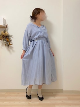 domi𓃰 さん（レディース・157cm）の春コーディネート