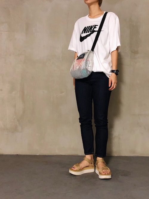 Saii Nikeのtシャツ カットソーを使ったコーディネート Avanca