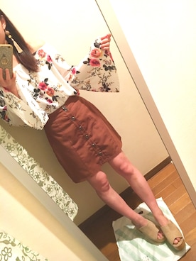 「アイテム（ピアス（両耳用））」を使った、ともちゅんさん（レディース・153cm・20代）の秋コーディネート