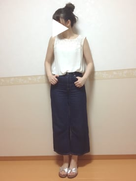 「アイテム（ピアス（両耳用））」を使った、𝕎‌*☻さん（レディース・167cm・20代）の夏コーディネート