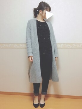 「アイテム（ピアス（両耳用））」を使った、𝕎‌*☻さん（レディース・167cm・20代）の秋コーディネート