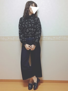 「アイテム（ピアス（両耳用））」を使った、𝕎‌*☻さん（レディース・167cm・20代）の秋コーディネート