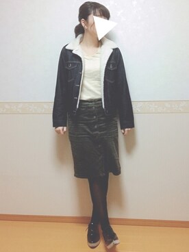 「アイテム（ピアス（両耳用））」を使った、𝕎‌*☻さん（レディース・167cm・20代）の秋コーディネート