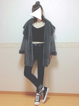 𝕎‌*☻さん（レディース・167cm）の冬コーディネート