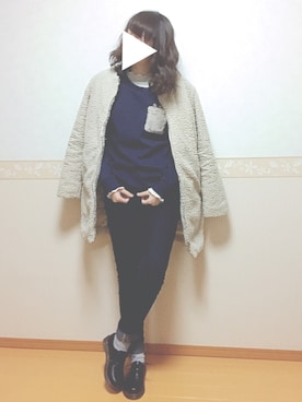 「アイテム（ピアス（両耳用））」を使った、𝕎‌*☻さん（レディース・167cm・20代）の冬コーディネート