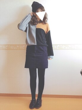 「アイテム（ピアス（両耳用））」を使った、𝕎‌*☻さん（レディース・167cm・20代）の冬コーディネート