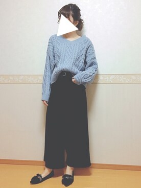 𝕎‌*☻さん（レディース・167cm）の冬コーディネート