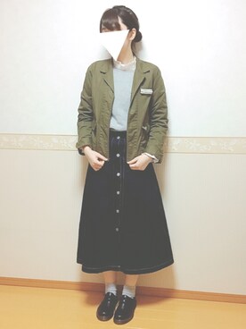 𝕎*☻さん(レディース・167cm)の春コーディネート