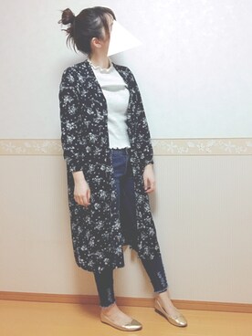 「アイテム（ピアス（両耳用））」を使った、𝕎‌*☻さん（レディース・167cm・20代）の春コーディネート