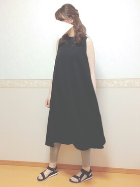 「フレア」｜「アイテム（その他）」を使った、𝕎‌*☻さん（レディース・167cm）の夏コーディネート
