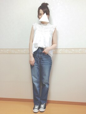 「アイテム（ピアス（両耳用））」を使った、𝕎‌*☻さん（レディース・167cm・20代）の夏コーディネート