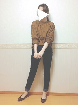 「アイテム（ピアス（両耳用））」を使った、𝕎‌*☻さん（レディース・167cm・20代）の秋コーディネート