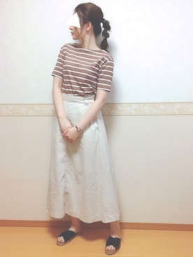 𝕎‌*☻さん（レディース・167cm）の夏コーディネート