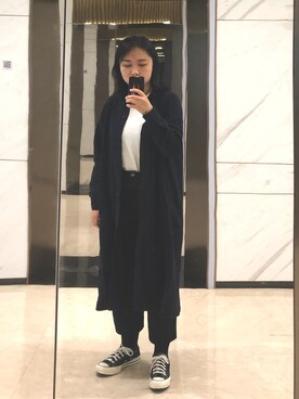 「working style」｜「アイテム（シャツワンピース）」を使った、Will    Huさん（レディース・165cm）の秋コーディネート