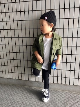 「ZETTOおかえリンク」｜kotaroさん（キッズ・90cm）の秋コーディネート