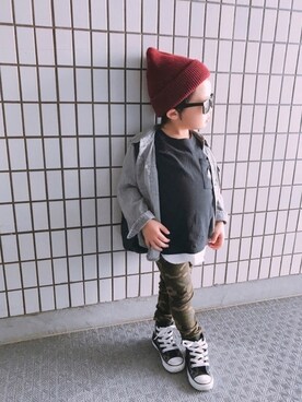 kotaroさん（キッズ・90cm）の秋コーディネート