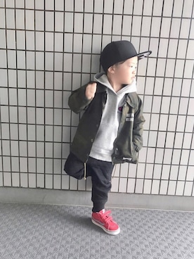 kotaroさん（キッズ・90cm）の秋コーディネート