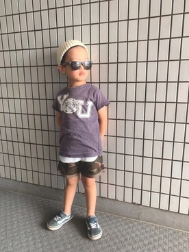 kotaroさん（キッズ・100cm）の夏コーディネート
