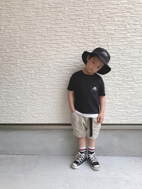 kotaroさん（キッズ・100cm）の夏コーディネート