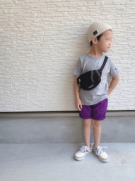 kotaroさん（キッズ・100cm）の夏コーディネート