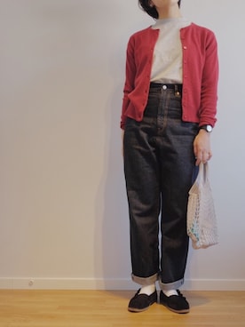 「WEEKDAY（ウィークデイ）のアイテム」を使った、ゆりさん（レディース・160cm）の秋コーディネート