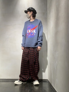 「amok（アモク）のアイテム」を使った、Yu-m@‼︎さん（メンズ・181cm）の冬コーディネート