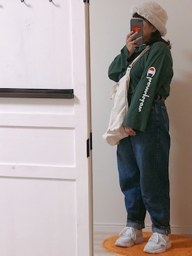 「BUGGU（バッグ）のアイテム」を使った、まるみさん（レディース・154cm）の秋コーディネート