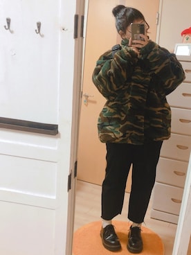 まるみさん（レディース・154cm）の冬コーディネート