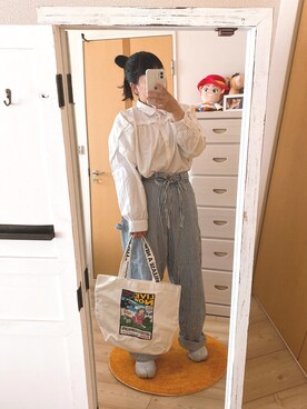 まるみさん（レディース・154cm）の春コーディネート