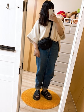 まるみさん（レディース・154cm）の春コーディネート