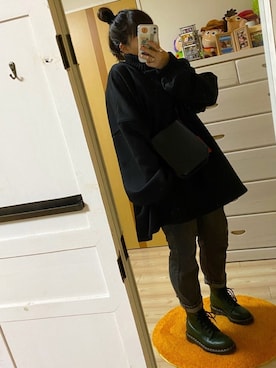 まるみさん（レディース・154cm）の冬コーディネート