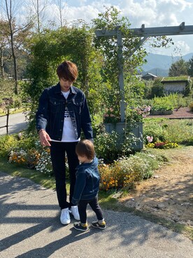 おとうふくんさん(キッズ・90cm)の秋コーディネート