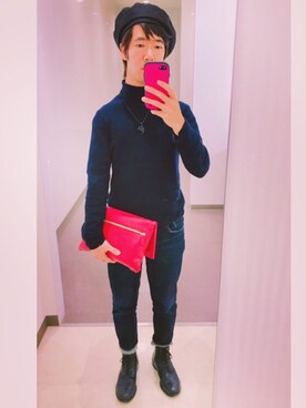 「D.M.G.（ドミンゴ）のアイテム」を使った、geeeeen.chanさん（メンズ・163cm）の秋コーディネート