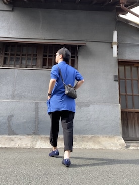「mellow people（メローピープル）のアイテム」を使った、geeeeen.chanさん（メンズ・163cm）の春コーディネート
