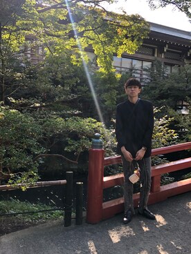「JOHN LAWRENCE SULLIVAN」｜「アイテム（デニムジャケット）」を使った、taichimurataさん（メンズ・184cm）の春コーディネート