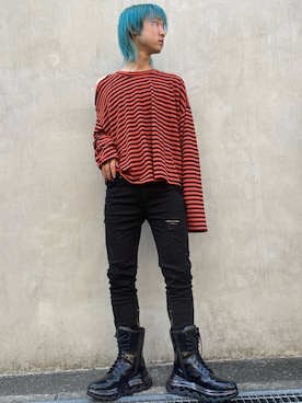 ながさきたいがさん(メンズ・169cm)の夏コーディネート