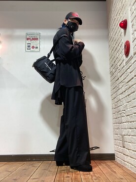 「KaneZ（ケインズ）のアイテム」を使った、ながさきたいがさん（メンズ・169cm）の春コーディネート