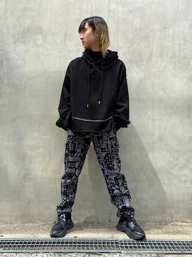 「L.H.P（エルエイチピー）のアイテム（シューズ）」を使った、ながさきたいがさん（メンズ・169cm）の春コーディネート
