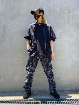 ながさきたいがさん（メンズ・169cm）の夏コーディネート