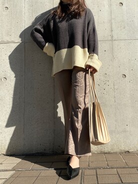 SHEERさん（レディース・158cm）の冬コーディネート