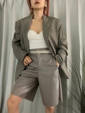 「オトナカジュアル」｜SHEERさん（レディース・158cm）の冬コーディネート