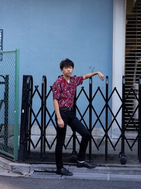 Daichi Onikiさん（メンズ・177cm）の春コーディネート