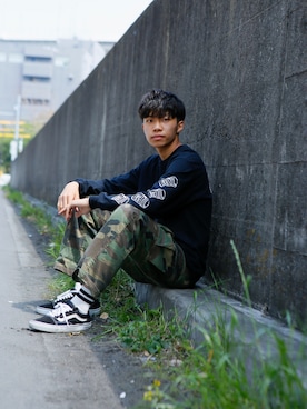 BLACK BRAIN ロンT （ロングスリーブTシャツ ビーグル レッツ