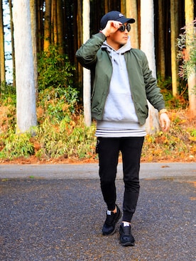 KODAIさん（メンズ・170cm）の冬コーディネート